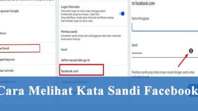 Cara Melihat Kata Sandi Facebook Sendiri di Hp Android/Ios