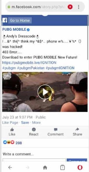 masuk ke facebook