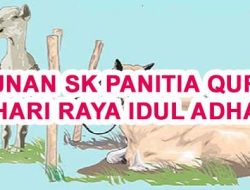 SK Panitia Qurban Format Word, Terbaru mudah di edit