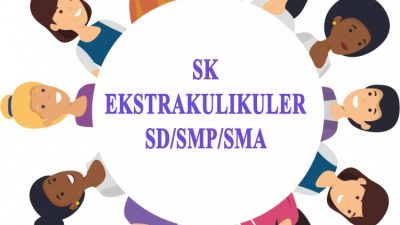 Kumpulan SK Ekstrakurikuler SD, SMP, SMA Sederajat