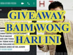 Giveaway Baim Wong Hari Ini, Berikut Tata Carannya