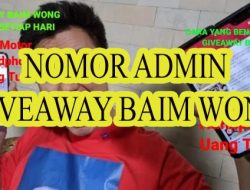 Nomor Admin Giveaway Baim Wong Asli Update Terbaru
