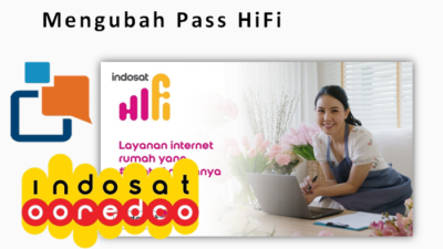 Cara mengganti Password Wifi Indosat