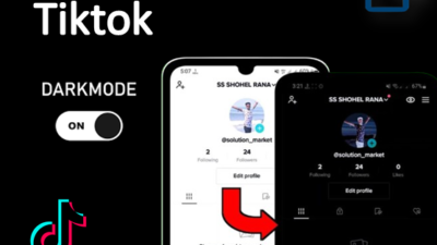 Tiktok Mode Gelap? Ini dia Cara Buat Tiktok jadi Dark Mode