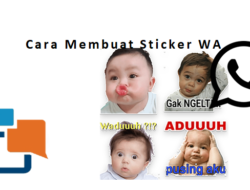 Cara Membuat Stiker WhatsApp, Fix Mudah