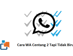 4 Cara WA Centang 2 Tapi Tidak Biru