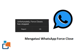 Penyebab dan Cara Mengatasi WA Force Close