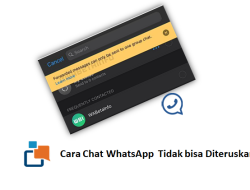 Cara Jitu Membuat Chat WhatsApp Tidak Bisa Diteruskan