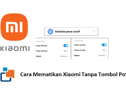 Cara Mematikan Xiaomi Tanpa Tombol Power