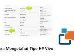 6+ Cara Mengetahui Tipe HP Vivo