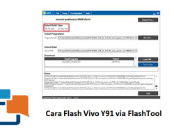 Cara Flash Vivo Y91 via FlashTool untuk Mengatasi Masalah Software