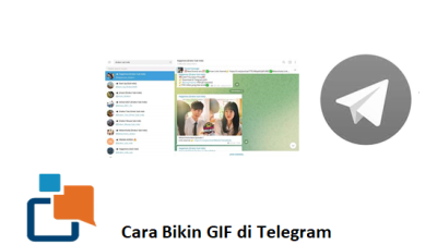 Cara Bikin gif telegram
