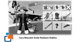 Cara Masukin Kode Redeem Roblox
