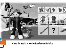 Cara Masukin Kode Redeem Roblox