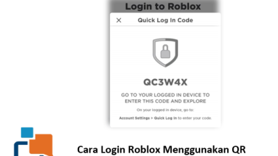 Cara Login Roblox Menggunakan QR