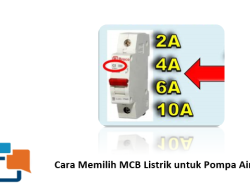 MCB Listrik untuk Pompa Air, Berapa Ampere yang Paling Pas?