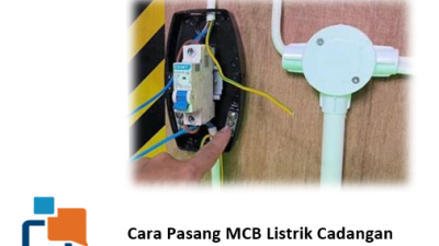 Cara Pasang MCB Listrik Cadangan, Ternyata Begini ya..