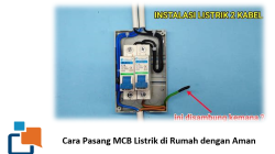 Cara Pasang MCB Listrik di Rumah dengan Aman