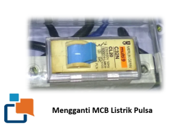 Praktis & Aman,  Mengganti MCB Listrik Pulsa