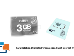 Stop Pemotongan Pulsa! Begini Cara Batalkan Otomatis Perpanjangan Paket Internet Tri 3