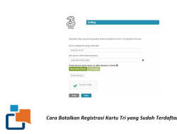 Panduan Lengkap Cara Batalkan Registrasi Kartu Tri yang Sudah Terdaftar Agar Aman dan Data Pribadi Tidak Bocor