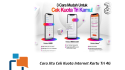 Cara Jitu Cek Kuota Internet Kartu Tri 4G
