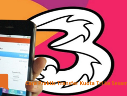 Cara Praktis Transfer Kuota Tri ke Sesama Tri
