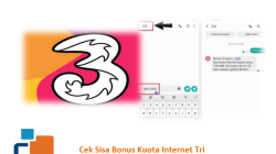 Cek Sisa Bonus Kuota Internet Tri