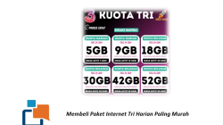 Membeli Paket Internet Tri Harian Paling Murah