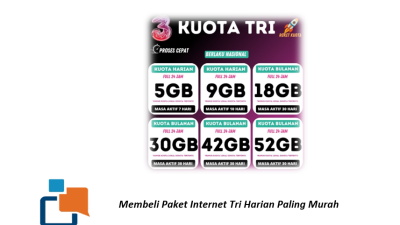 Trik Rahasia Membeli Paket Internet Tri Harian Paling Murah Anti Kantong Jebol