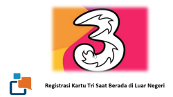 Registrasi Kartu Tri Saat Berada di Luar Negeri