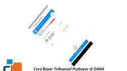 Cara Bayar Telkomsel Prabayar di DANA