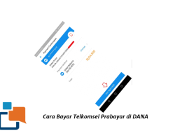 Cara Bayar Telkomsel Prabayar di DANA