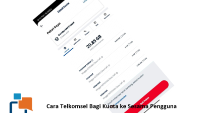 Ini Dia Cara Telkomsel Bagi Kuota ke Sesama Pengguna