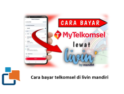 Langkah-Langkah cara bayar telkomsel di livin mandiri yang benar.