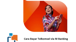 Cara Bayar Telkomsel via M Banking