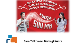 Cara Telkomsel Berbagi Kuota